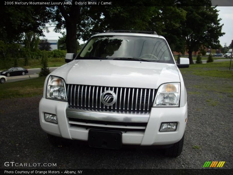 Oxford White / Camel 2006 Mercury Mountaineer Luxury AWD