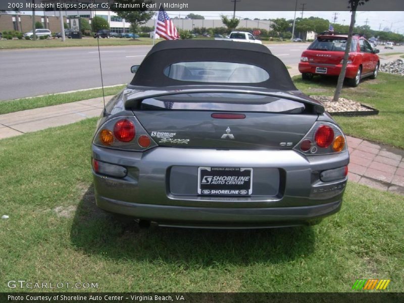 Titanium Pearl / Midnight 2003 Mitsubishi Eclipse Spyder GS