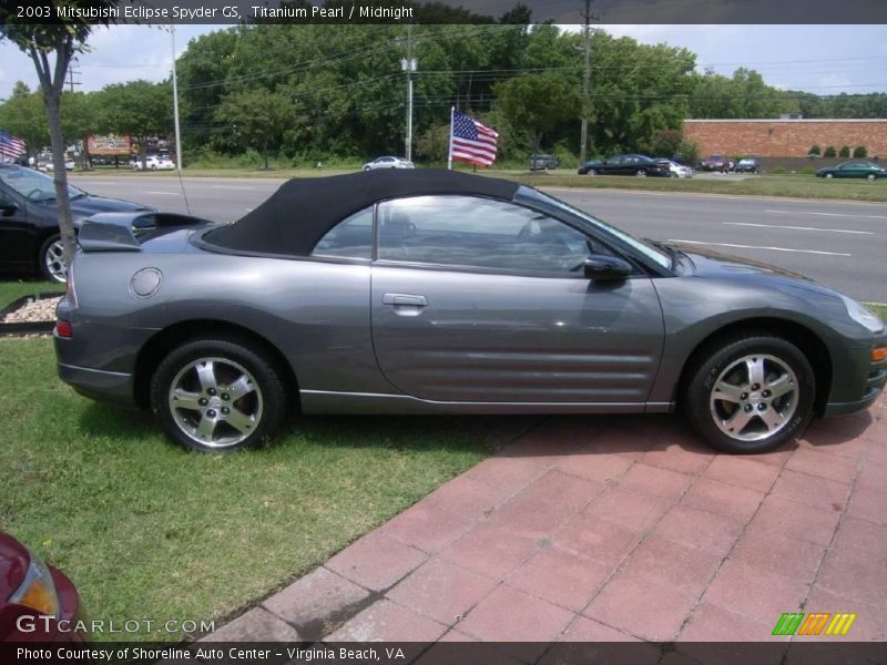 Titanium Pearl / Midnight 2003 Mitsubishi Eclipse Spyder GS