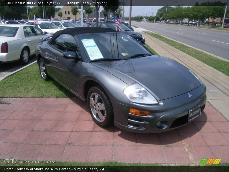 Titanium Pearl / Midnight 2003 Mitsubishi Eclipse Spyder GS