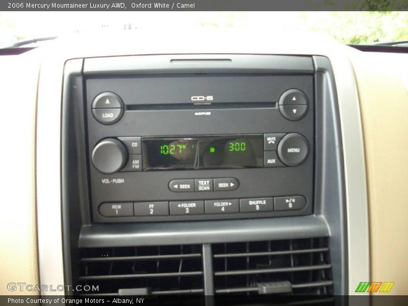 Oxford White / Camel 2006 Mercury Mountaineer Luxury AWD