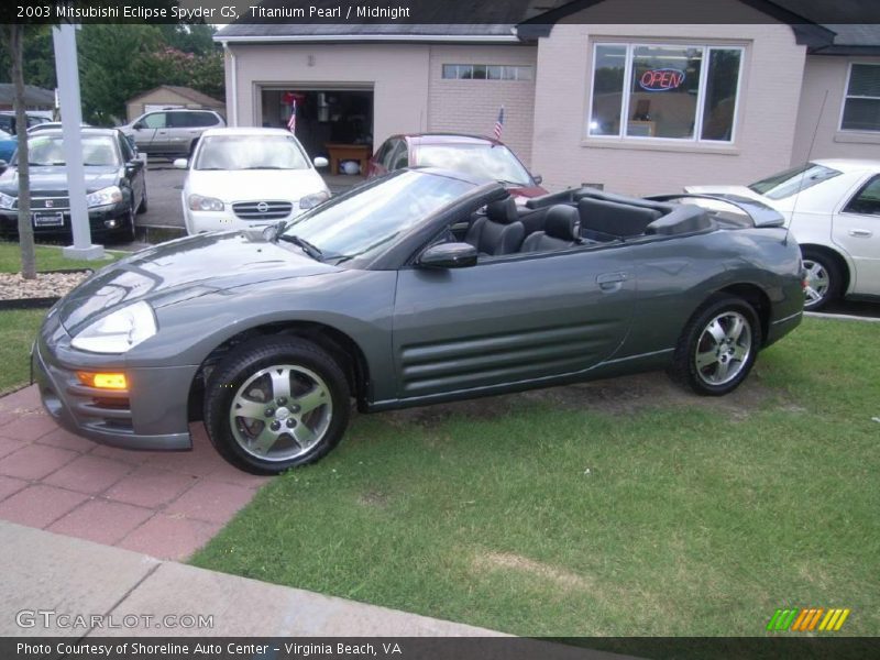 Titanium Pearl / Midnight 2003 Mitsubishi Eclipse Spyder GS