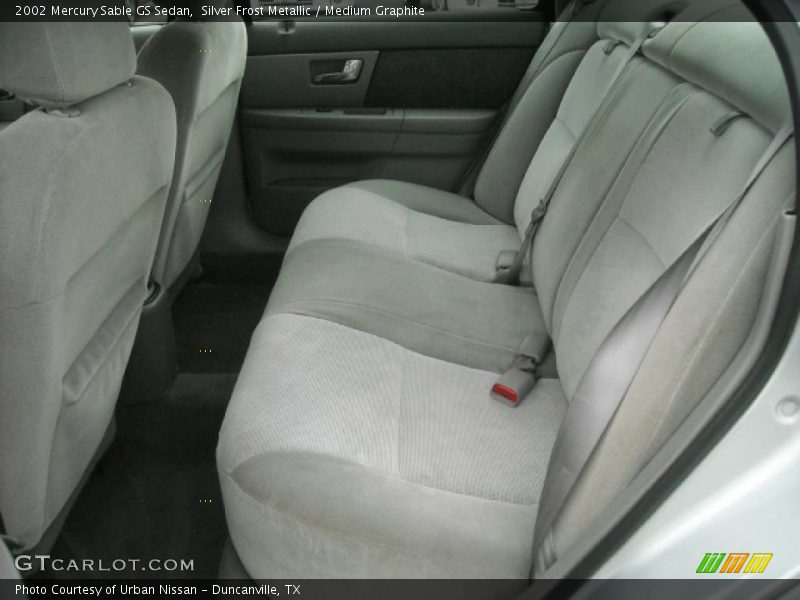 Silver Frost Metallic / Medium Graphite 2002 Mercury Sable GS Sedan