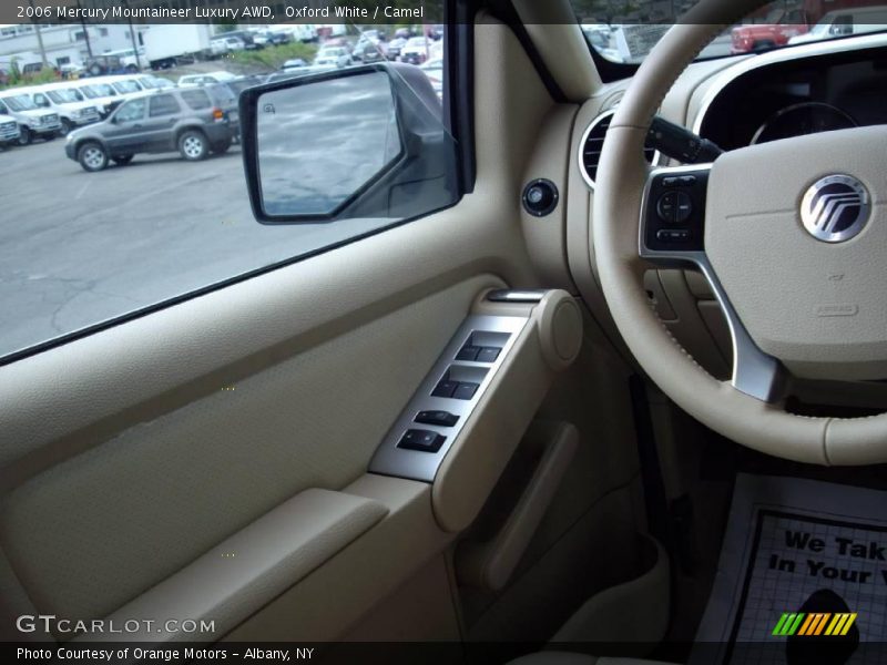 Oxford White / Camel 2006 Mercury Mountaineer Luxury AWD