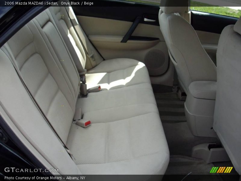 Onyx Black / Beige 2006 Mazda MAZDA6 i Sedan
