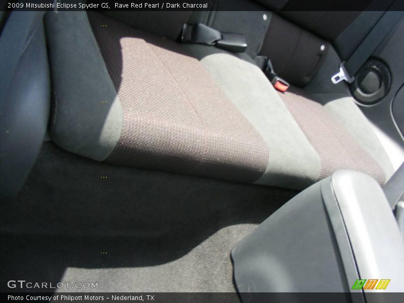 Rave Red Pearl / Dark Charcoal 2009 Mitsubishi Eclipse Spyder GS