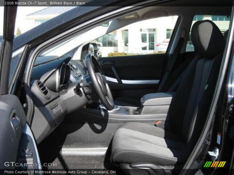 Brilliant Black / Black 2008 Mazda CX-7 Sport