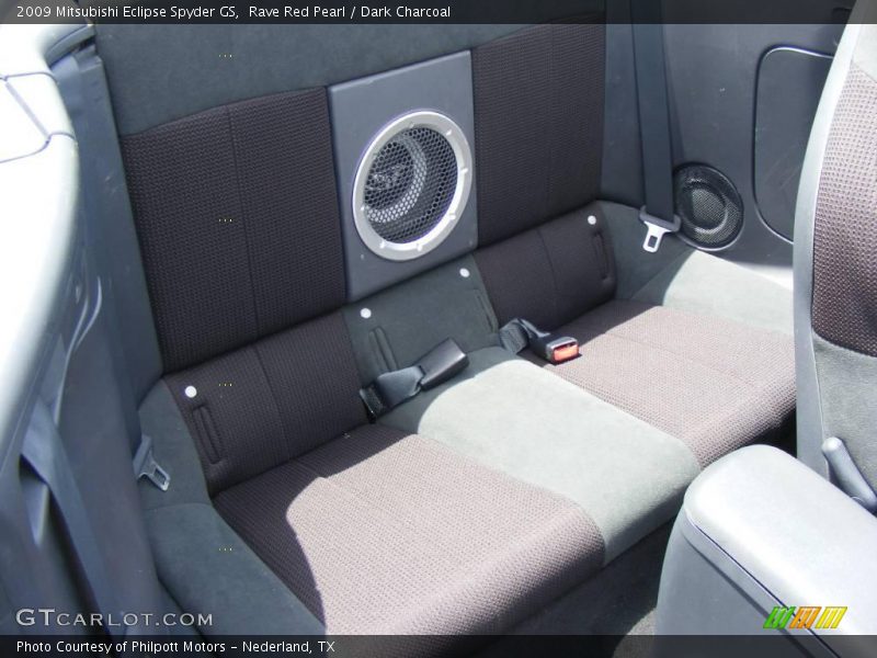 Rave Red Pearl / Dark Charcoal 2009 Mitsubishi Eclipse Spyder GS
