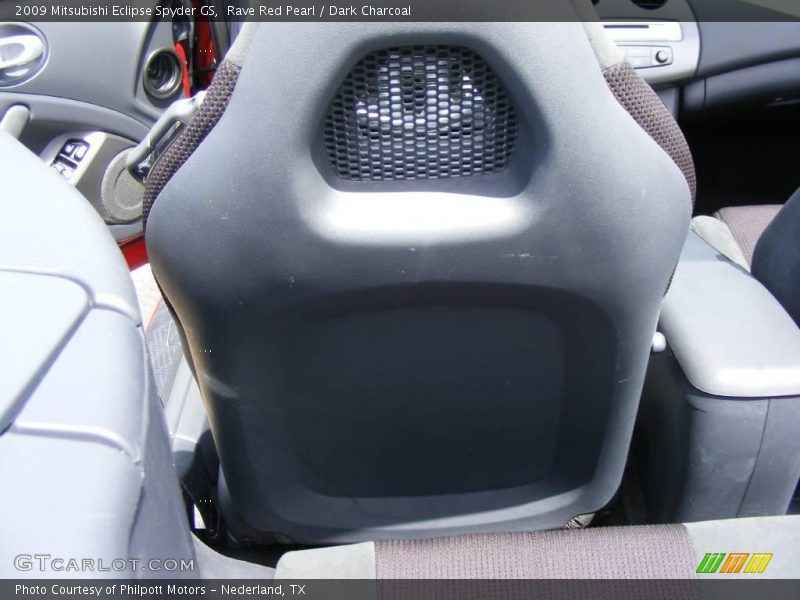 Rave Red Pearl / Dark Charcoal 2009 Mitsubishi Eclipse Spyder GS