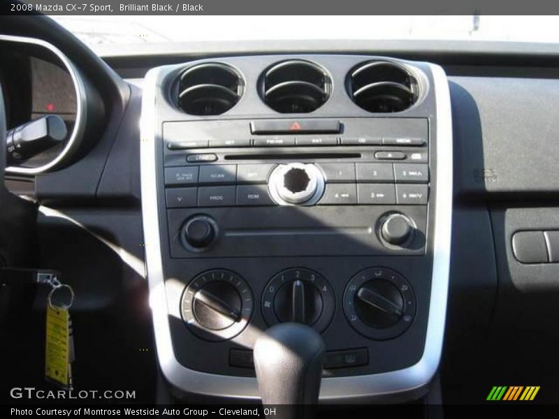 Brilliant Black / Black 2008 Mazda CX-7 Sport