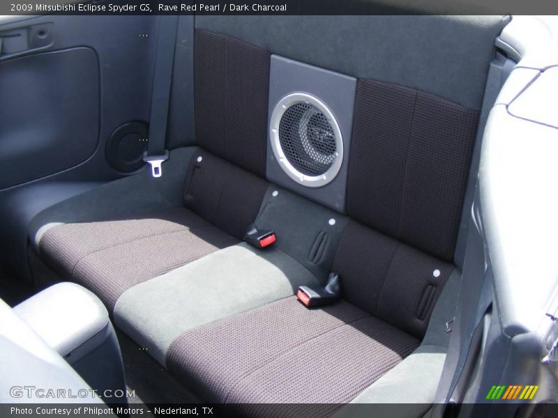 Rave Red Pearl / Dark Charcoal 2009 Mitsubishi Eclipse Spyder GS