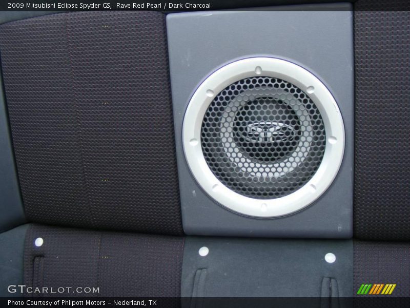 Rave Red Pearl / Dark Charcoal 2009 Mitsubishi Eclipse Spyder GS