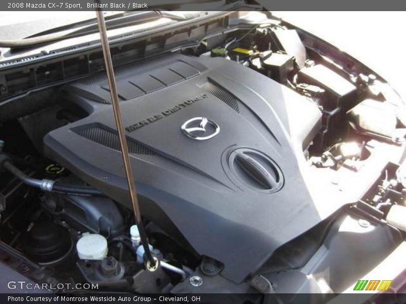 Brilliant Black / Black 2008 Mazda CX-7 Sport