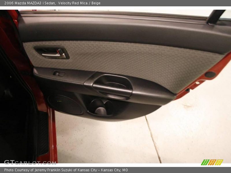 Velocity Red Mica / Beige 2006 Mazda MAZDA3 i Sedan