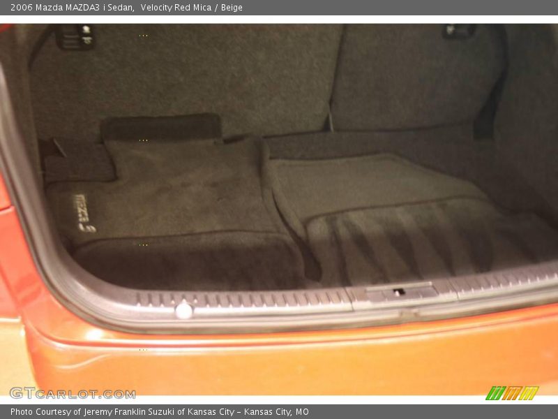 Velocity Red Mica / Beige 2006 Mazda MAZDA3 i Sedan