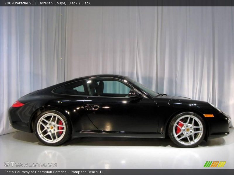 Black / Black 2009 Porsche 911 Carrera S Coupe