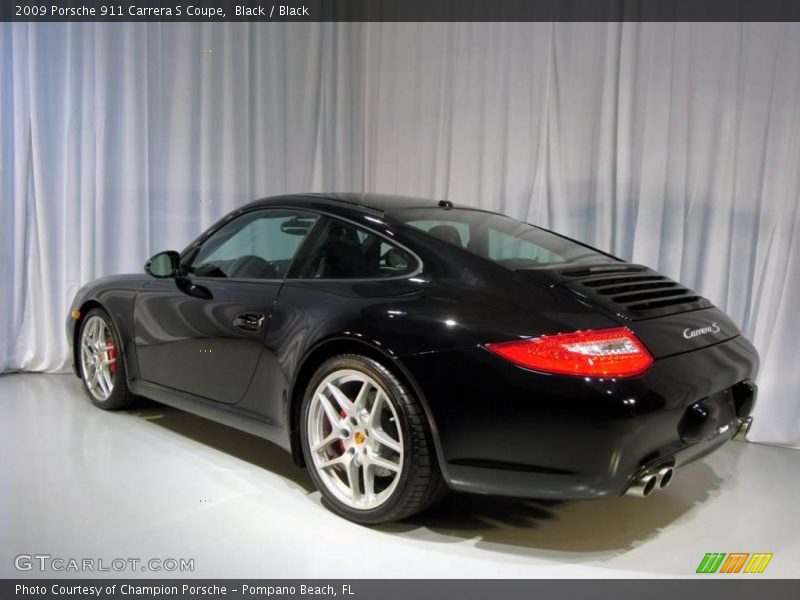 Black / Black 2009 Porsche 911 Carrera S Coupe