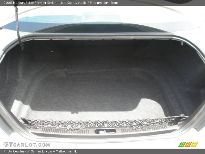 Light Sage Metallic / Medium Light Stone 2008 Mercury Sable Premier Sedan