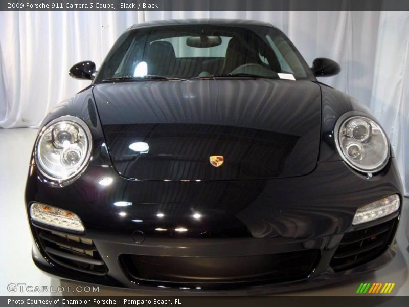 Black / Black 2009 Porsche 911 Carrera S Coupe