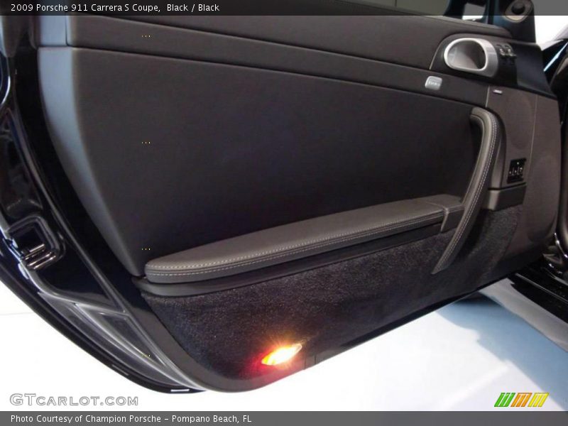 Black / Black 2009 Porsche 911 Carrera S Coupe