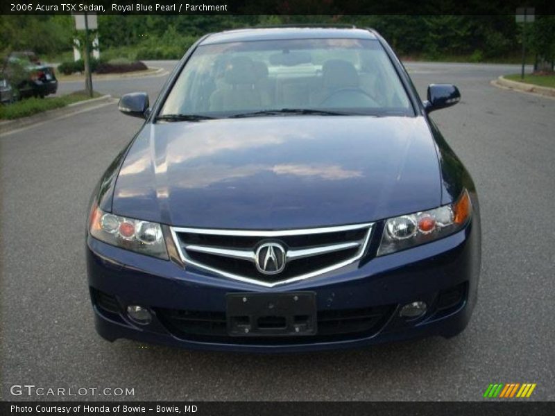 Royal Blue Pearl / Parchment 2006 Acura TSX Sedan