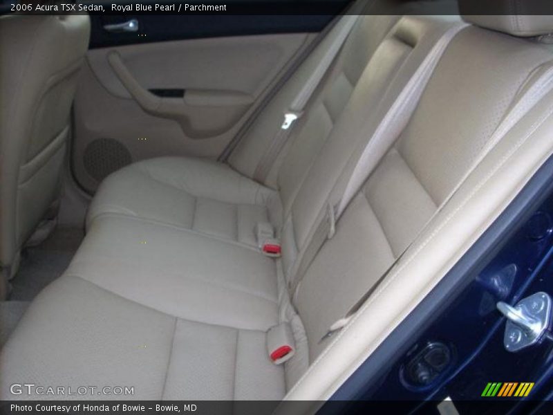 Royal Blue Pearl / Parchment 2006 Acura TSX Sedan