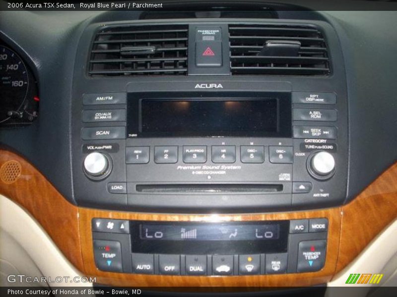 Royal Blue Pearl / Parchment 2006 Acura TSX Sedan
