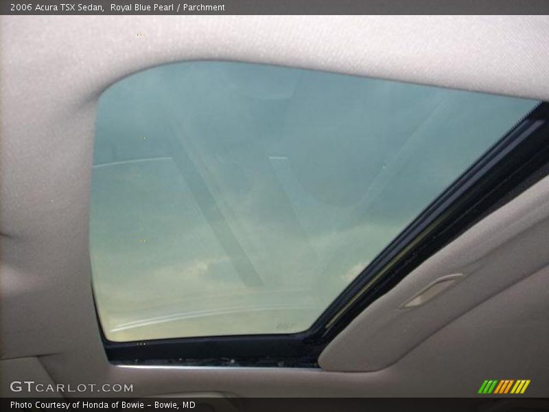 Royal Blue Pearl / Parchment 2006 Acura TSX Sedan
