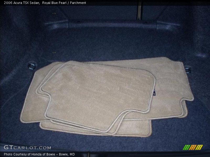 Royal Blue Pearl / Parchment 2006 Acura TSX Sedan