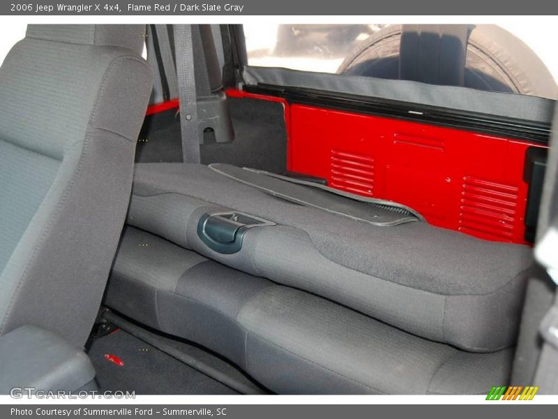 Flame Red / Dark Slate Gray 2006 Jeep Wrangler X 4x4