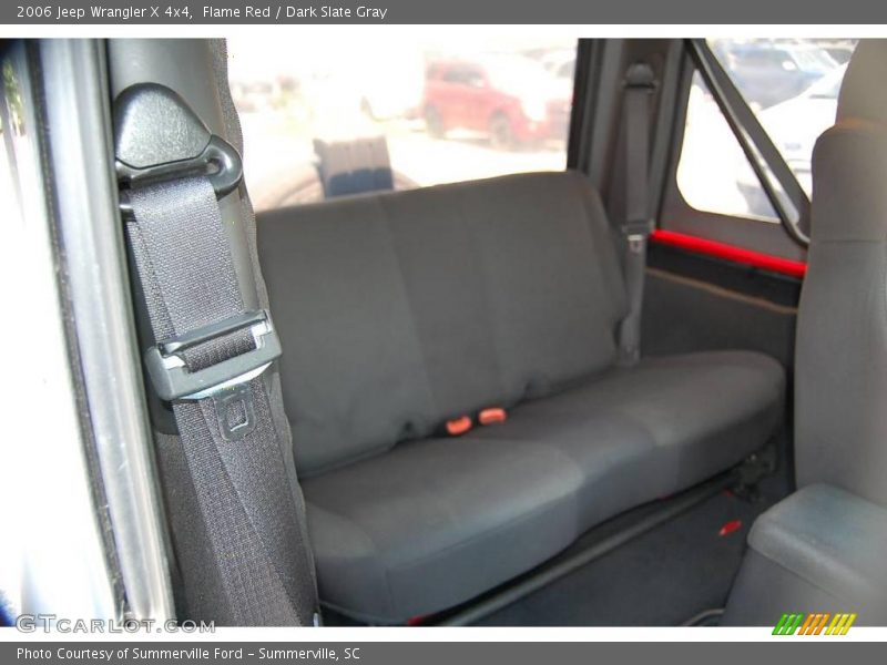 Flame Red / Dark Slate Gray 2006 Jeep Wrangler X 4x4