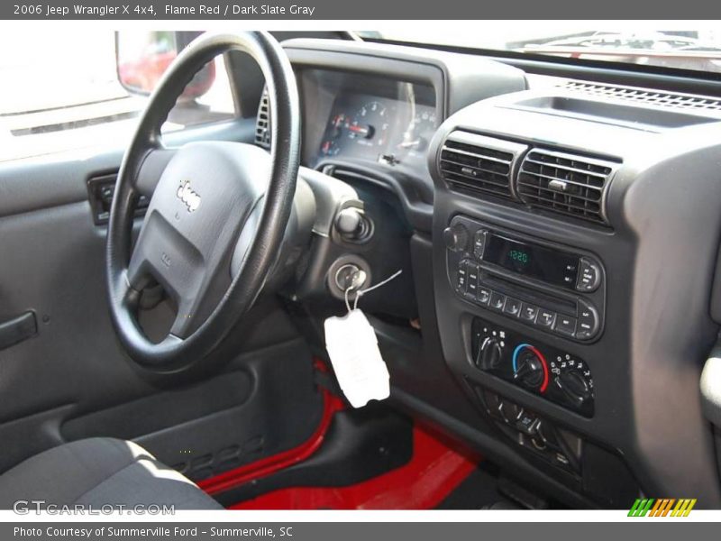 Flame Red / Dark Slate Gray 2006 Jeep Wrangler X 4x4