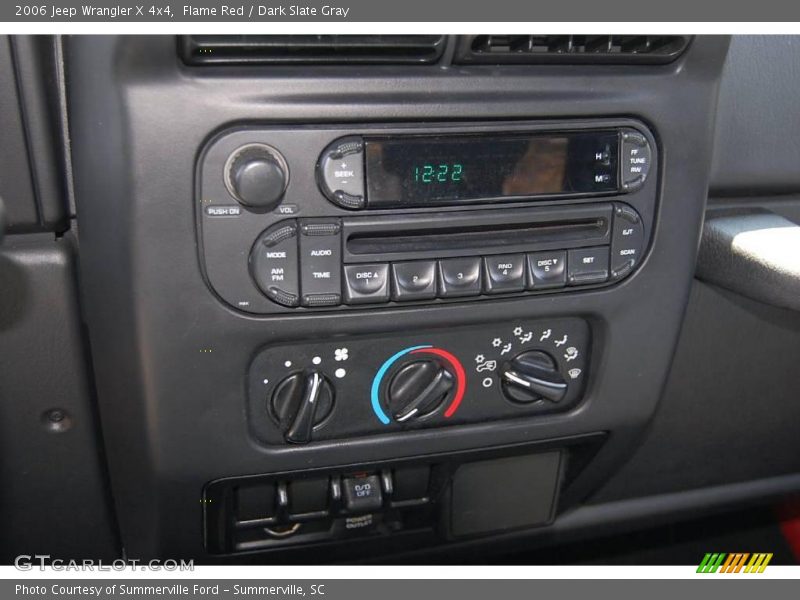 Flame Red / Dark Slate Gray 2006 Jeep Wrangler X 4x4