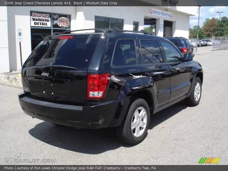 Black / Medium Slate Gray 2006 Jeep Grand Cherokee Laredo 4x4