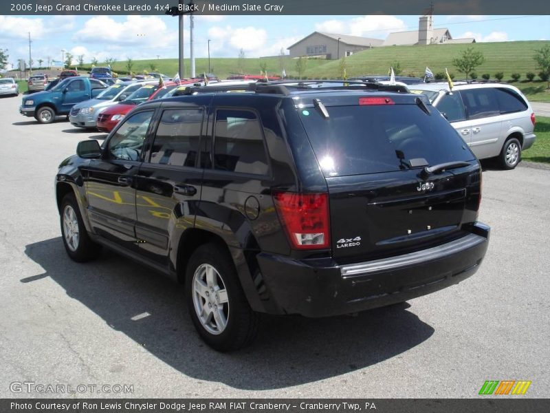 Black / Medium Slate Gray 2006 Jeep Grand Cherokee Laredo 4x4