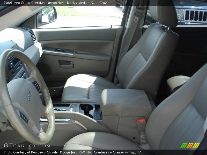 Black / Medium Slate Gray 2006 Jeep Grand Cherokee Laredo 4x4