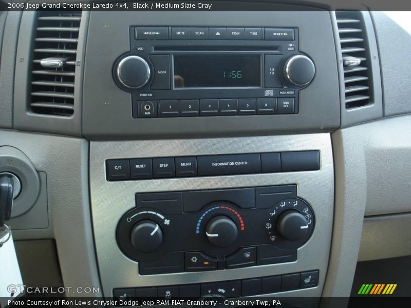 Black / Medium Slate Gray 2006 Jeep Grand Cherokee Laredo 4x4