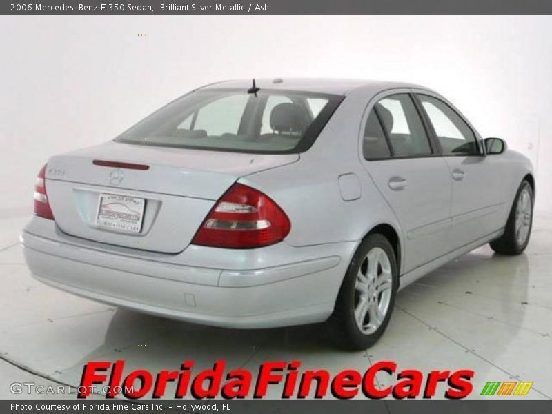 Brilliant Silver Metallic / Ash 2006 Mercedes-Benz E 350 Sedan