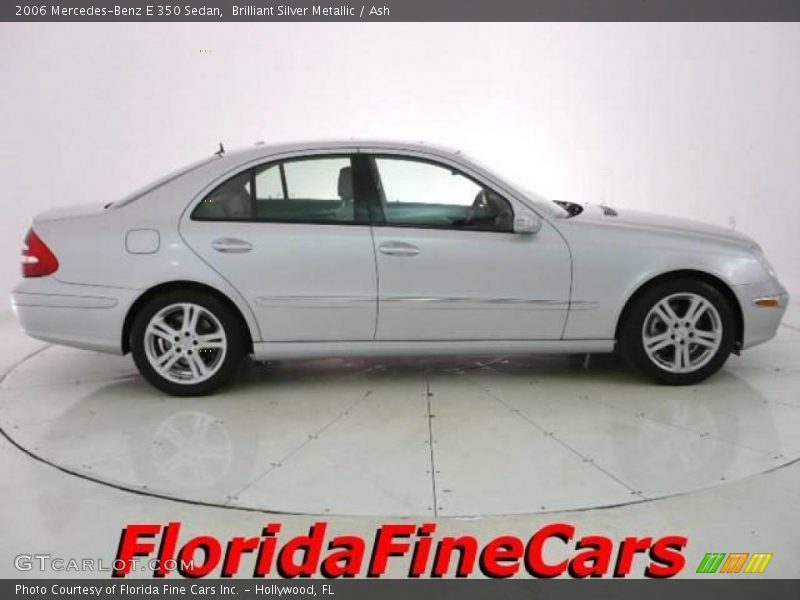 Brilliant Silver Metallic / Ash 2006 Mercedes-Benz E 350 Sedan