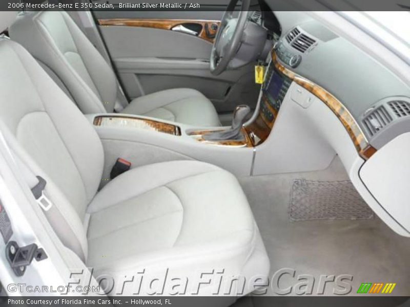 Brilliant Silver Metallic / Ash 2006 Mercedes-Benz E 350 Sedan