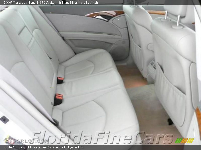 Brilliant Silver Metallic / Ash 2006 Mercedes-Benz E 350 Sedan