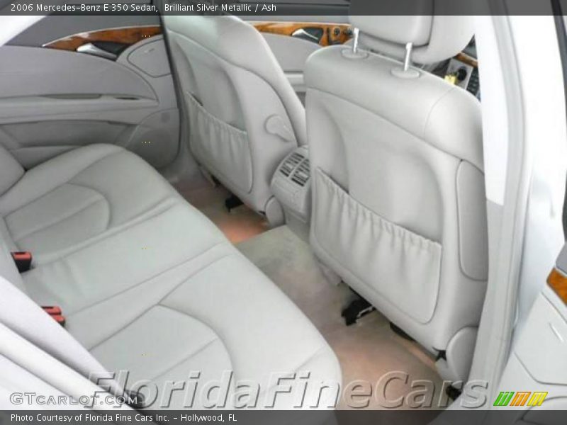 Brilliant Silver Metallic / Ash 2006 Mercedes-Benz E 350 Sedan