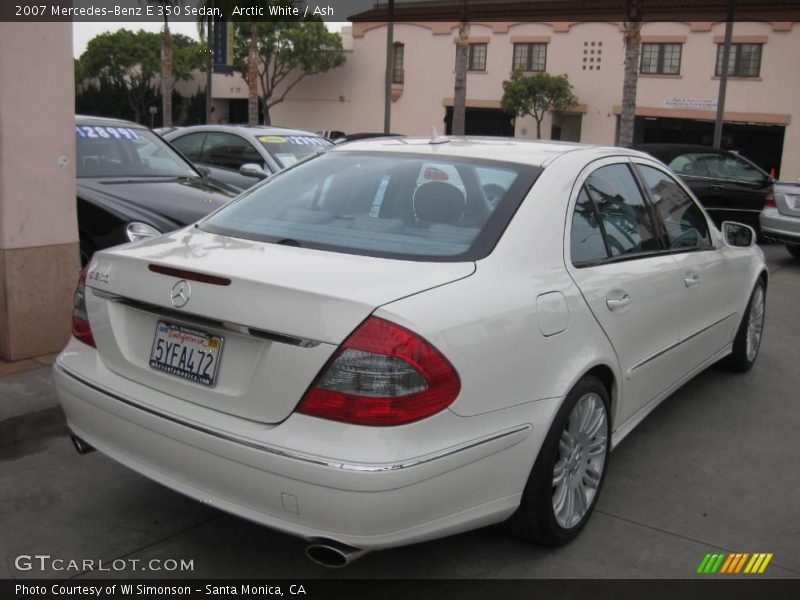 Arctic White / Ash 2007 Mercedes-Benz E 350 Sedan