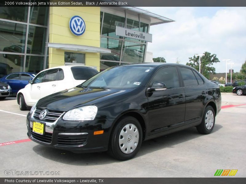 Black / Anthracite Black 2006 Volkswagen Jetta Value Edition Sedan