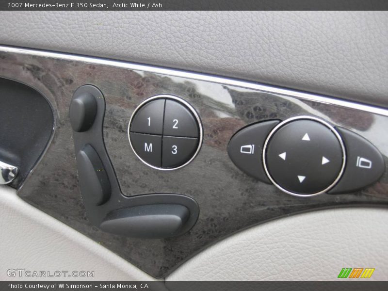 Arctic White / Ash 2007 Mercedes-Benz E 350 Sedan