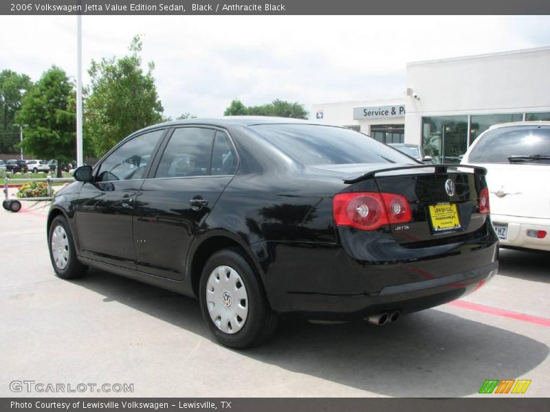 Black / Anthracite Black 2006 Volkswagen Jetta Value Edition Sedan