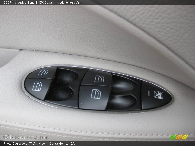 Arctic White / Ash 2007 Mercedes-Benz E 350 Sedan