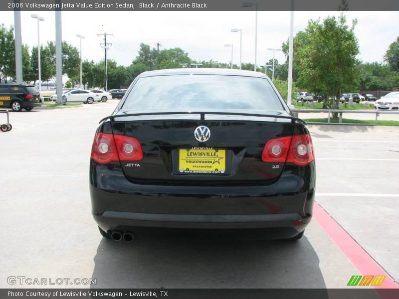 Black / Anthracite Black 2006 Volkswagen Jetta Value Edition Sedan