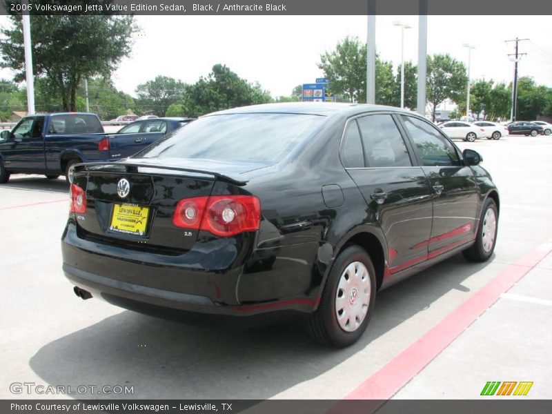 Black / Anthracite Black 2006 Volkswagen Jetta Value Edition Sedan