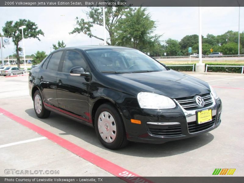 Black / Anthracite Black 2006 Volkswagen Jetta Value Edition Sedan